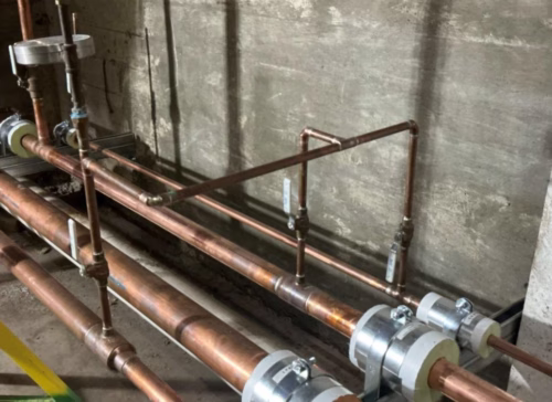 Slauson new domestic water piping August 2026