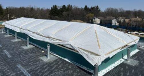 April 2026: Skylight framing
