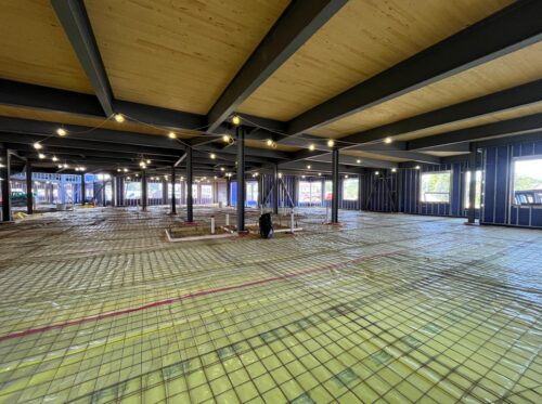 Logan floor slab prep August 2026